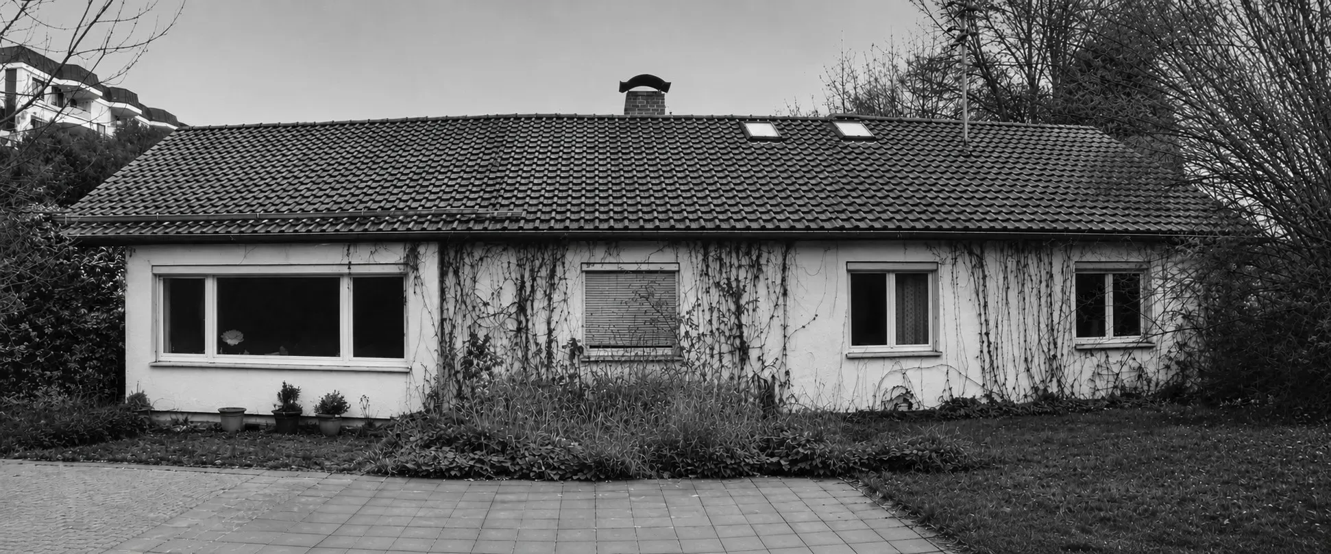 Bestand vor Sanierung, Gartenseite