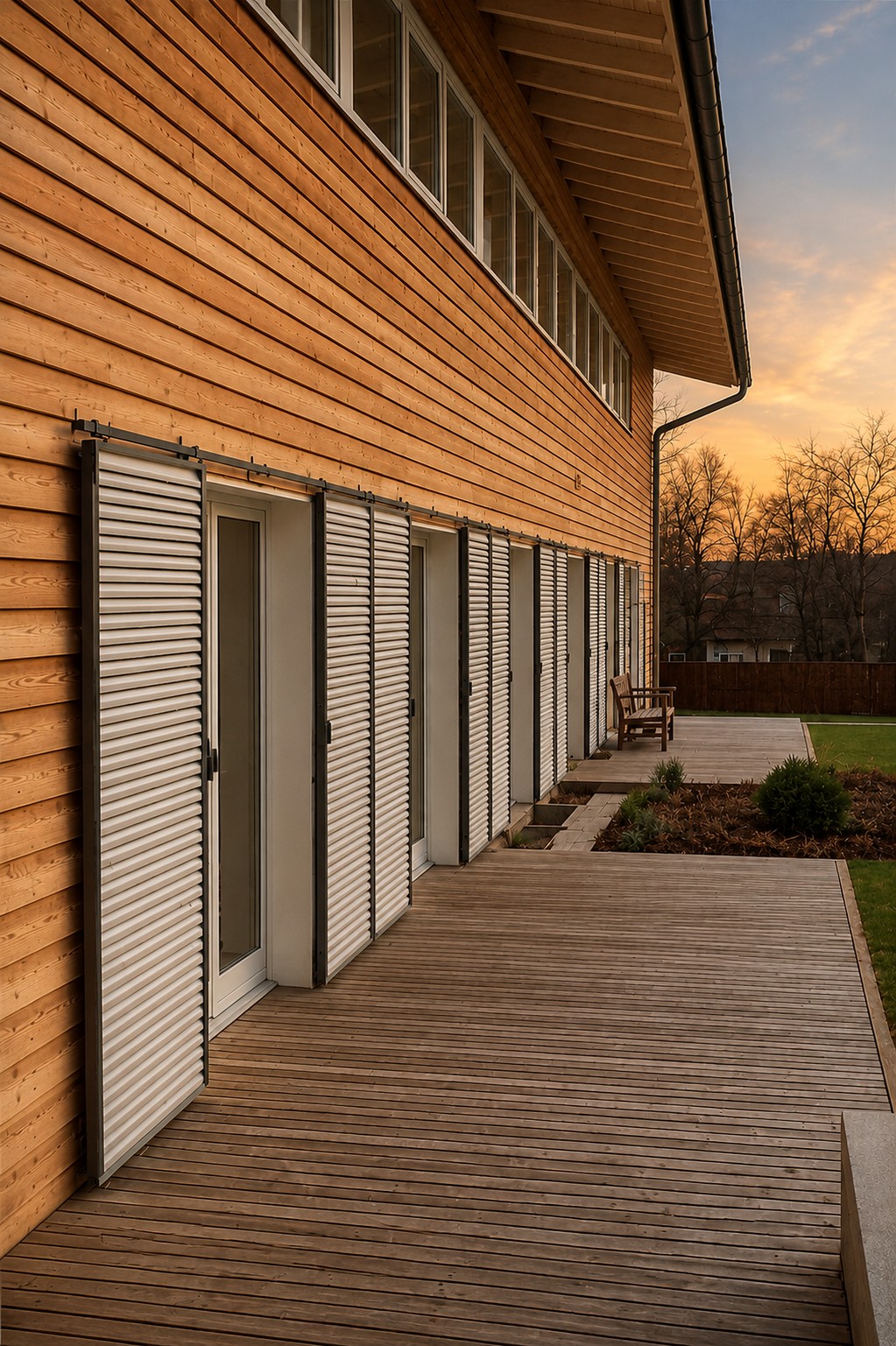 Gartenseite Fassade
